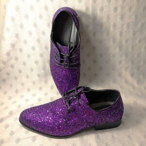 New! Size 10 Sparkly Purple Shoes